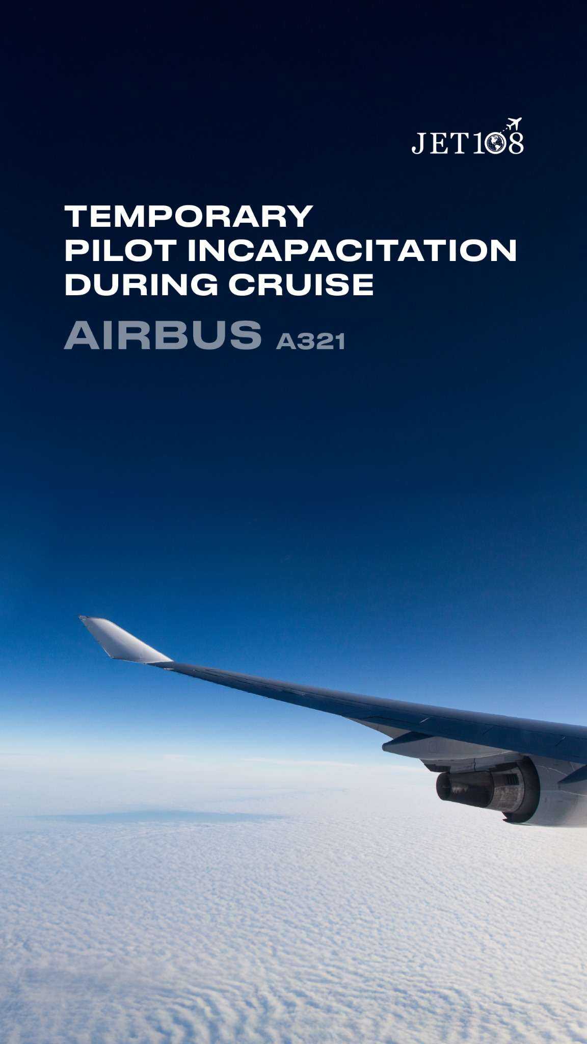 Temporary Pilot Incapacitation During Cruise – Airbus A321
