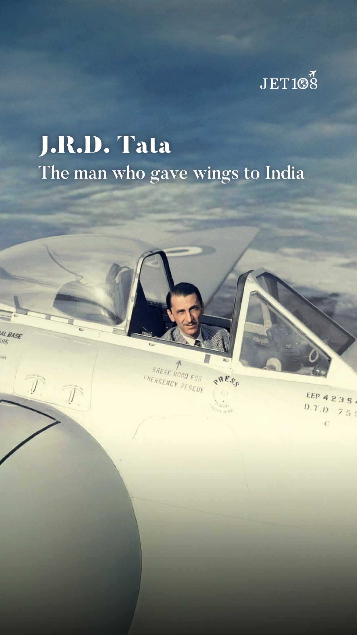 J.R.D Tata: The man who gave wings to India