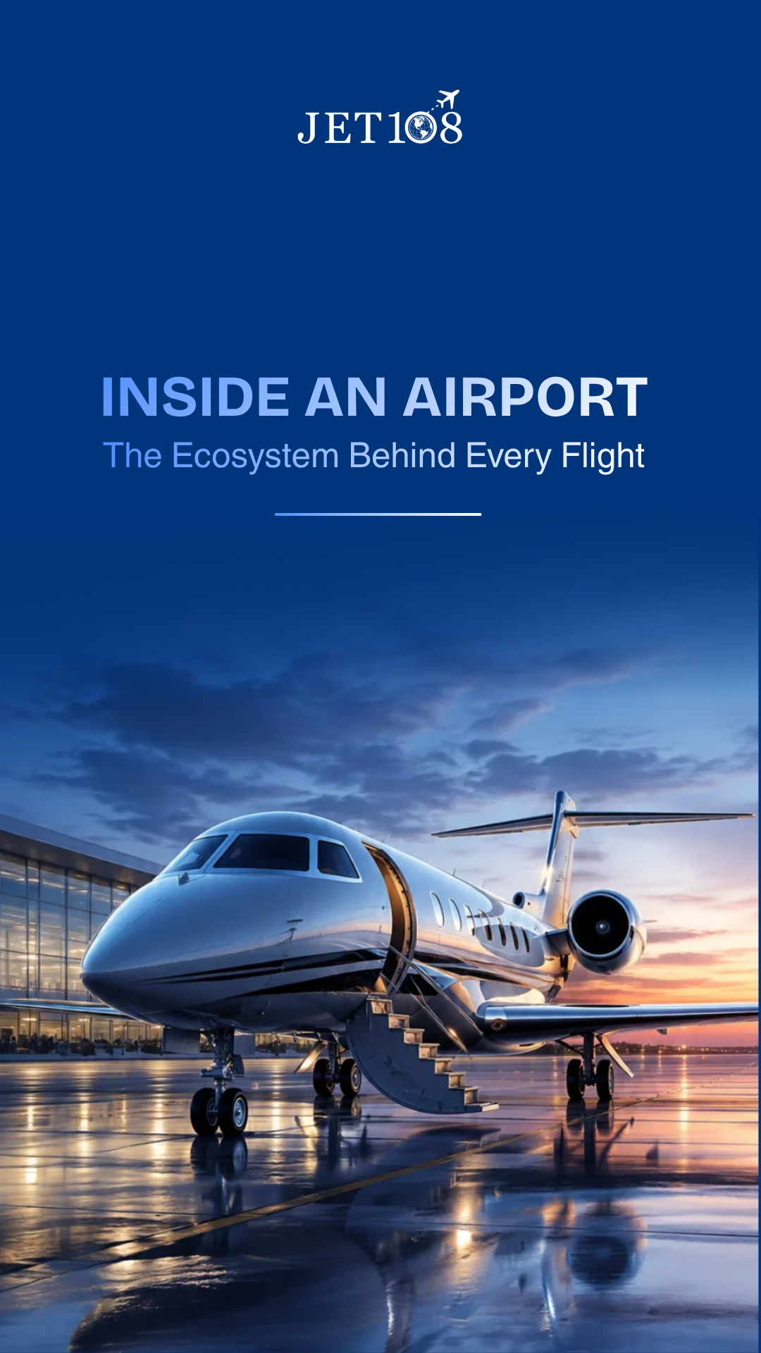 Inside An Airport : The Ecosystem Behind Every Flight 